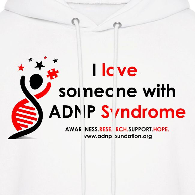 I LOVE SOMEONE WITH ADNP SYNDROME RED AND BLACK FO
