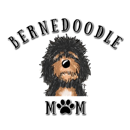 Phantom Bernedoodle Mom - Men's Hoodie