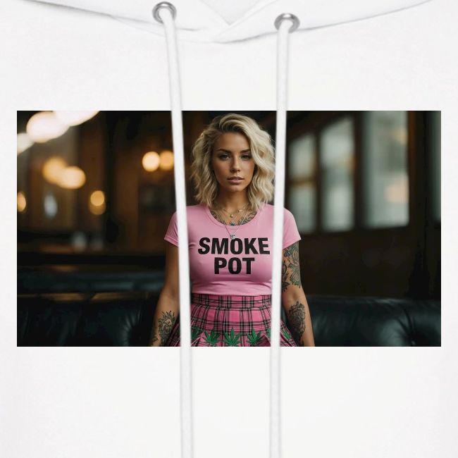 **Smoke Pot Pink Rebel Tee**
