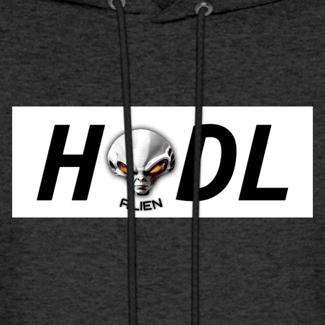 HODL Pulse Chain Alien white word