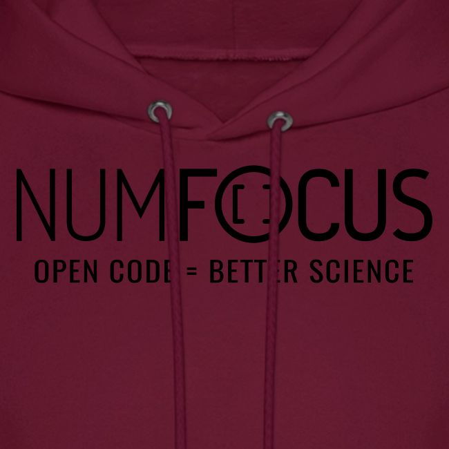 NumFOCUS Official Logo - Black Letters