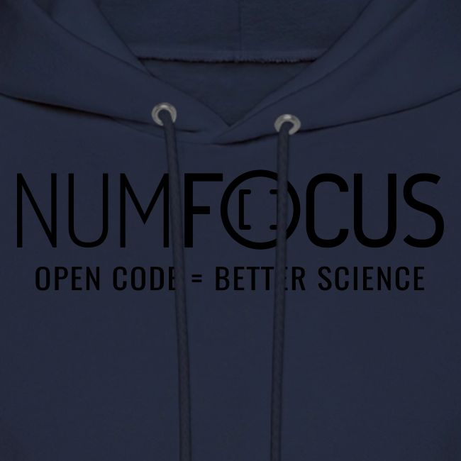 NumFOCUS Official Logo - Black Letters