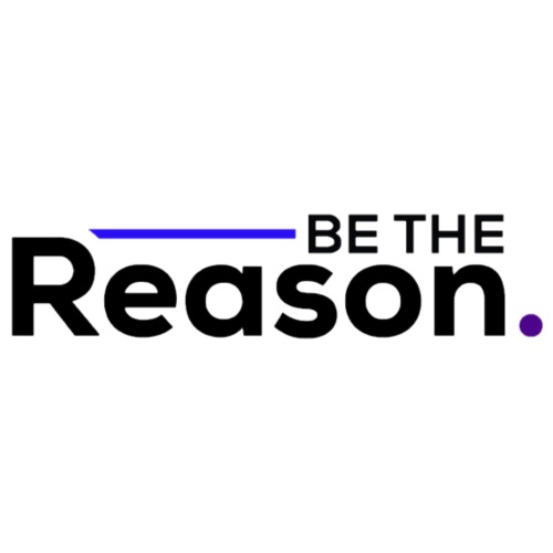 Be The Reason (black font) - Men's Hoodie