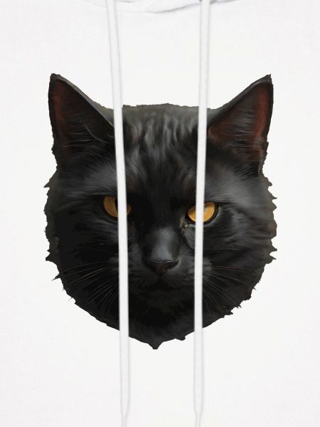 black cat face