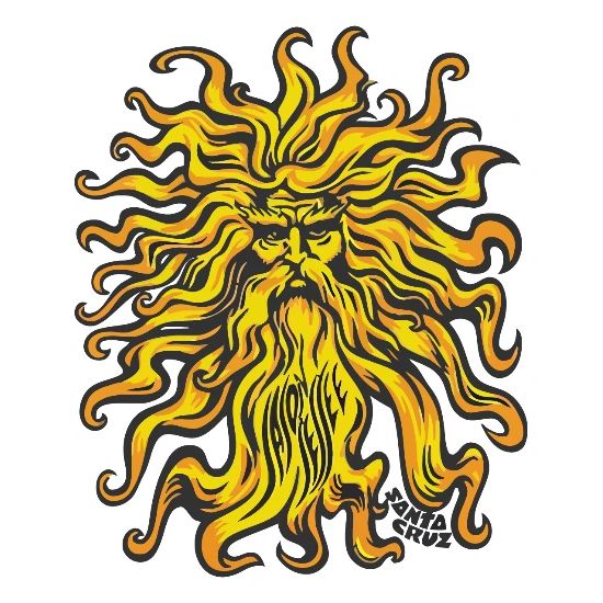 Santa Cruz Jason Jessee Sun God 80s Skateboard' Men's Hoodie