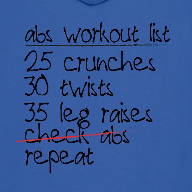 Abs Workout List