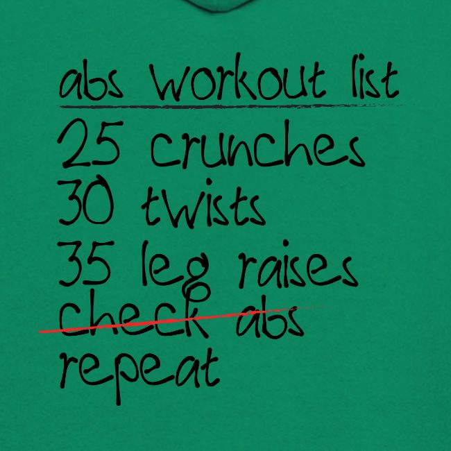 Abs Workout List