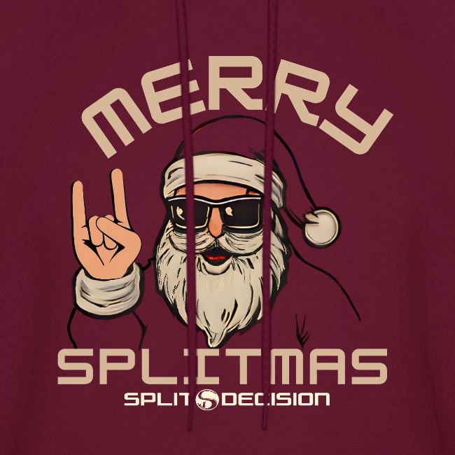 Rock Horn Santa - Split Decision - Merry Splitmas