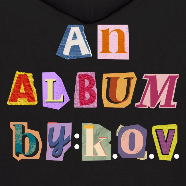 "KAYOHVEE" SCRAPBOOK HOODIE (Double Sided)