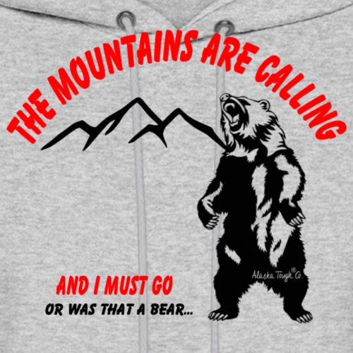 The Mountains are Calling - Men's Hoodie