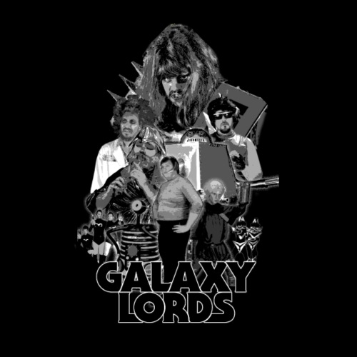 Galaxy Lords Monochrome Design - Men's Hoodie