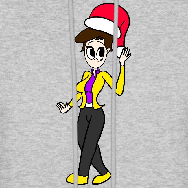 Dersy Wearing a Santa Hat