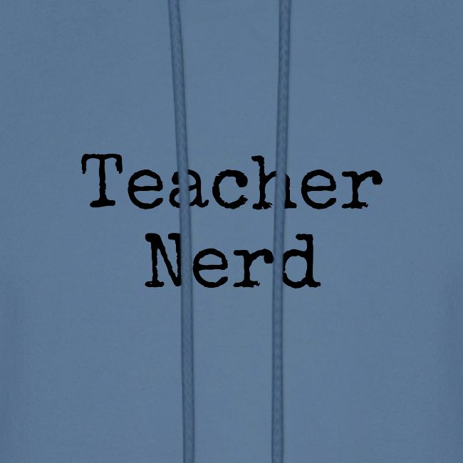 Teacher Nerd (black text)
