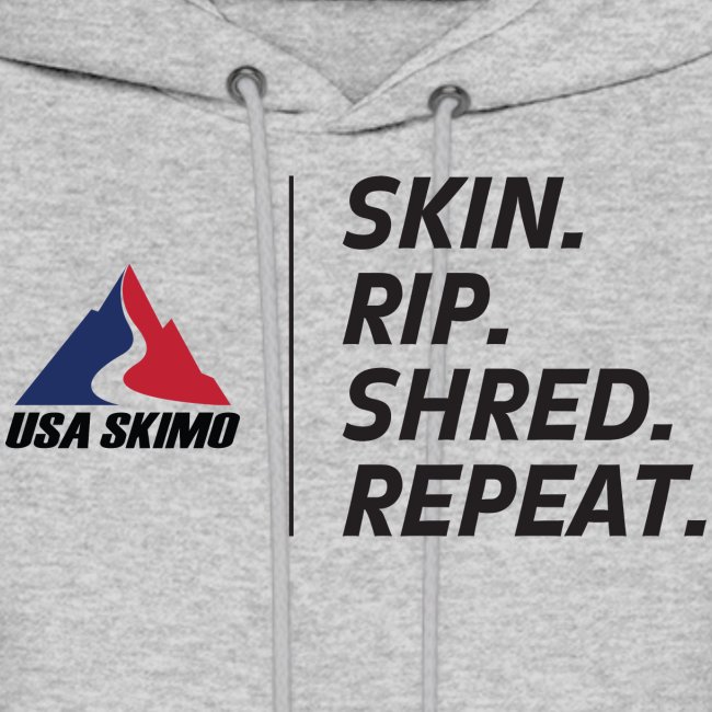 Skin. Rip. Shred. Repeat. w/Color Logo