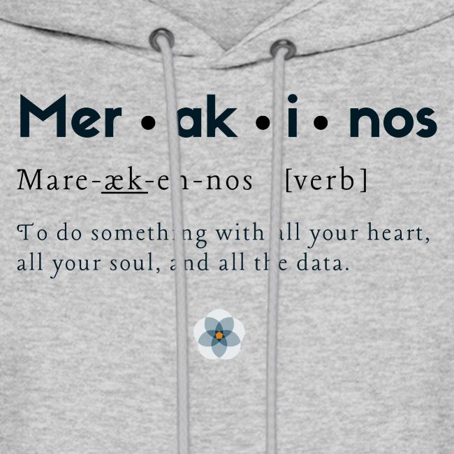 Merakinos definition with logo
