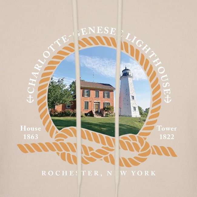 Charlotte-Genesee Lighthouse White Lettering