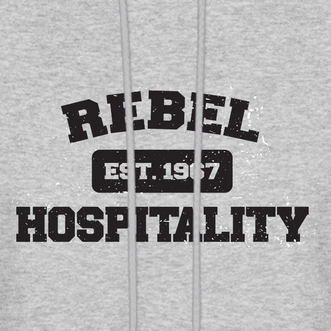 REBEL HOSPITALITY t shirt graphic