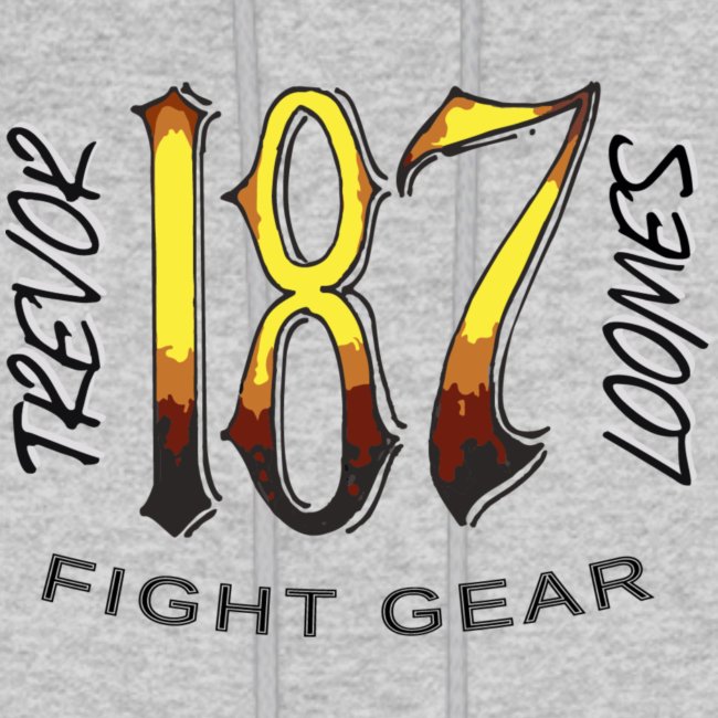 Coloured Trevor Loomes 187 Fight Gear Logo