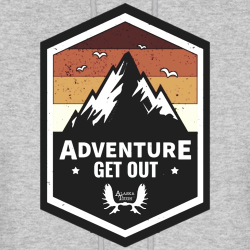 Alaska Hoodie Adventure Design - Men's Hoodie
