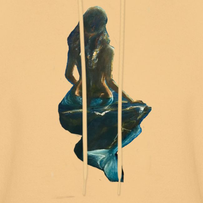 Midnight Mermaid on a rock