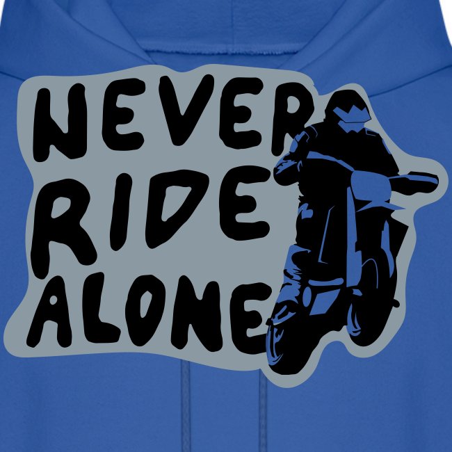 Never Ride Alone White
