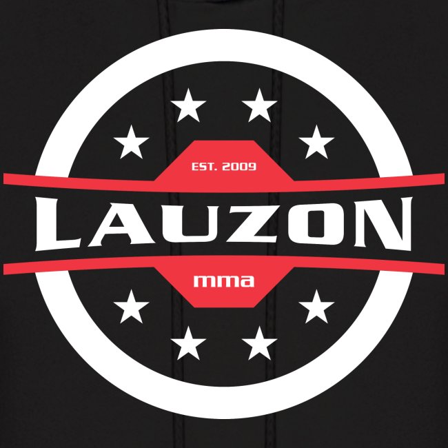 Logo MMA Lauzon blanc sur noir sans mots