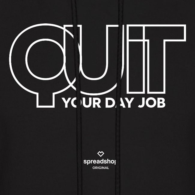 Quit in white