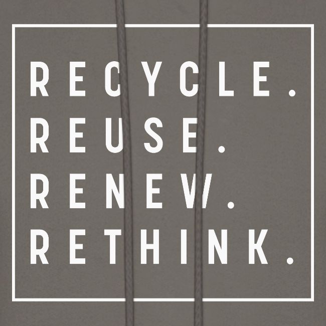 Recycle Reuse Renew Rethink Crisis Environmenta