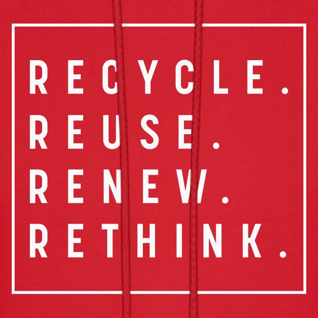 Recycle Reuse Renew Rethink Crisis Environmenta