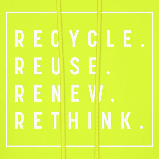 Recycle Reuse Renew Rethink Crisis Environmenta