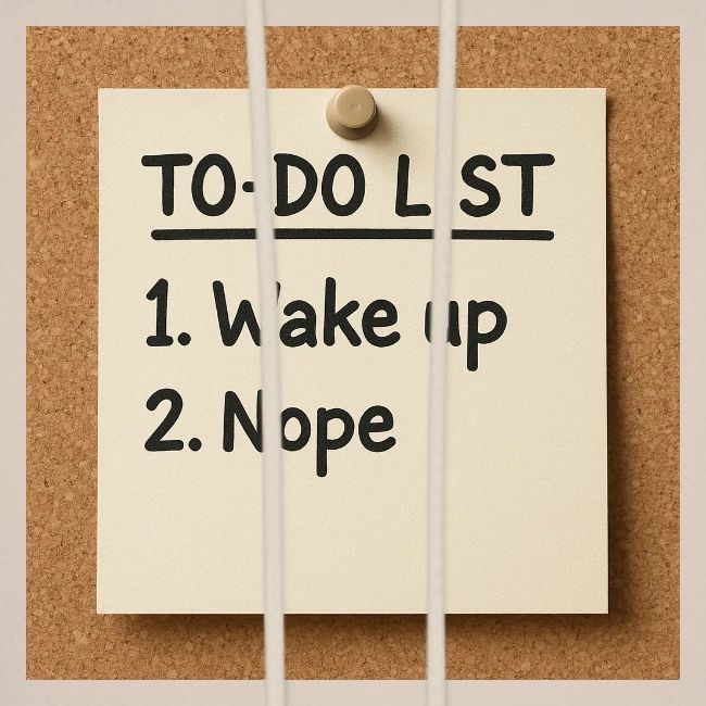 Humorous To Do List