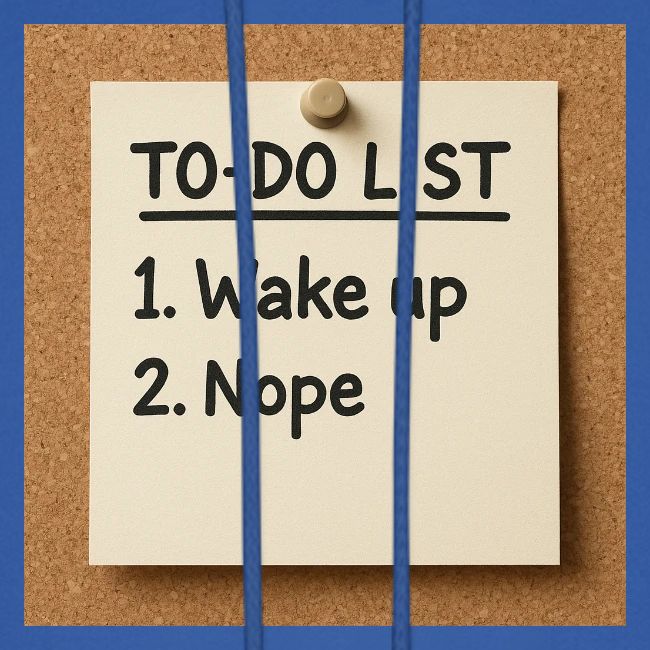 Humorous To Do List