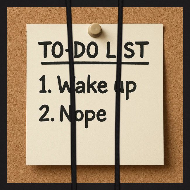 Humorous To Do List