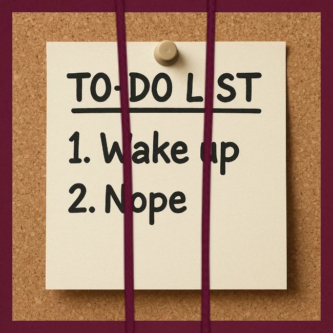 Humorous To Do List