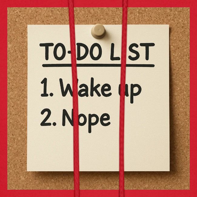 Humorous To Do List