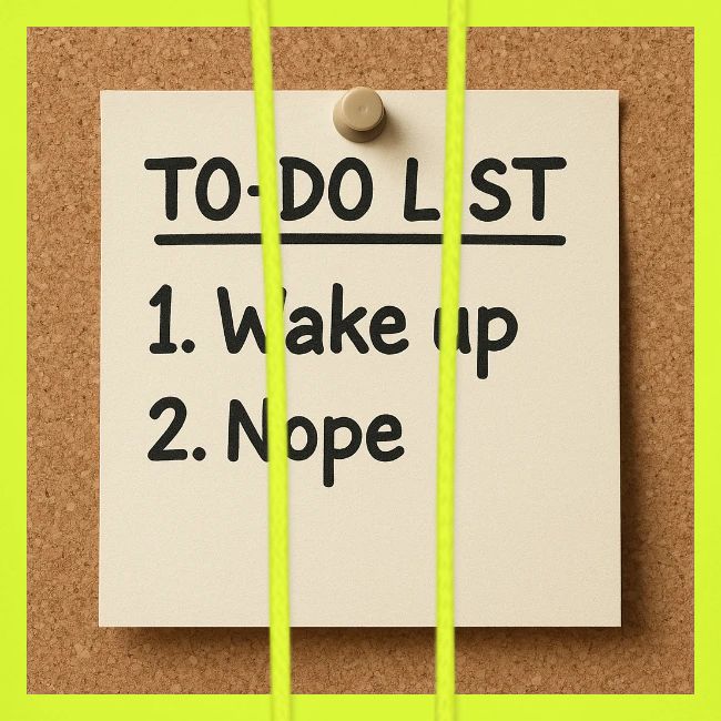 Humorous To Do List