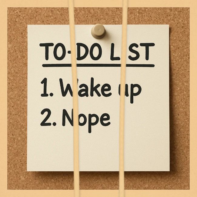 Humorous To Do List