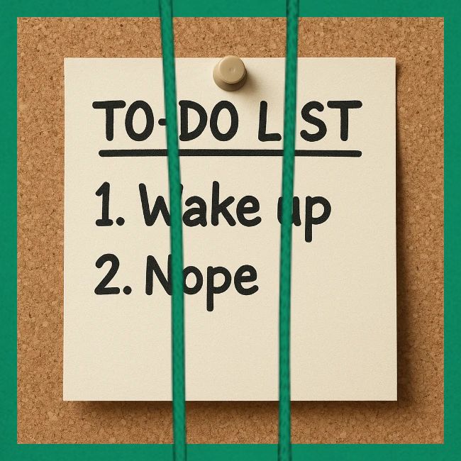 Humorous To Do List