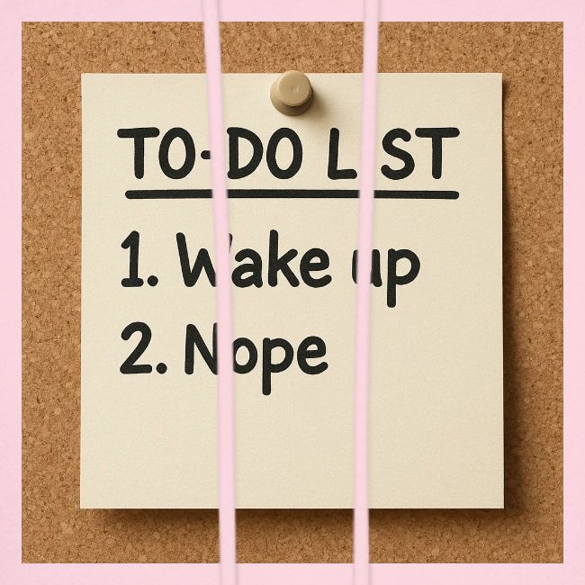 Humorous To Do List