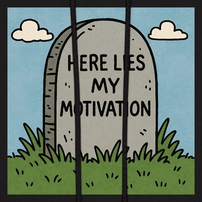 Motivations Cartoon Tombstone