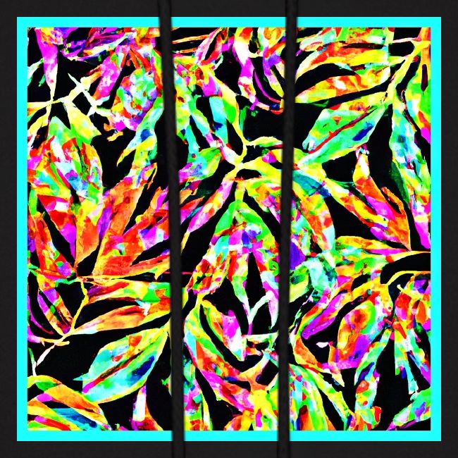 Chic Neon Pattern: Vibrant Bliss