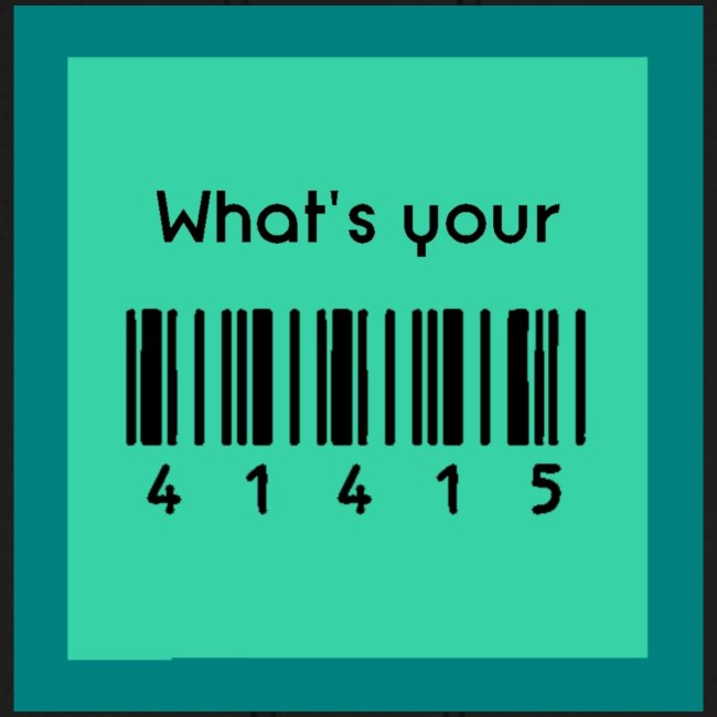What's Your 41415 - Publix Associate Barcode Shirt