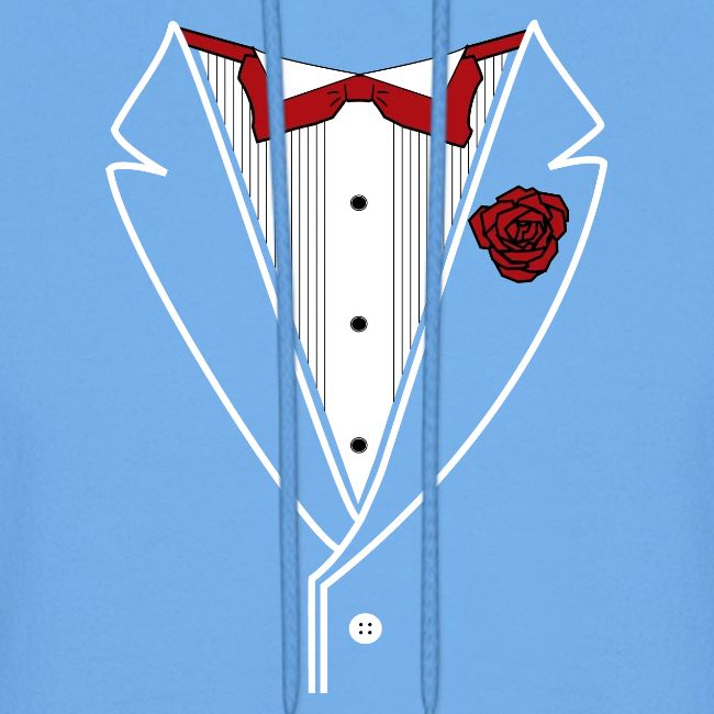 Tuxedo Shirt with Red bowtie
