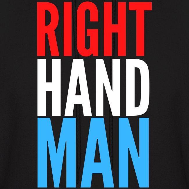 Right Hand Man (red, white and blue)