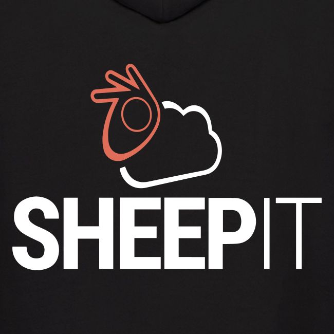 sheepit logo white text