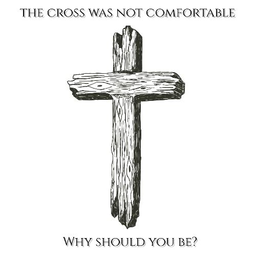 The King on the Cross - Men's Hoodie