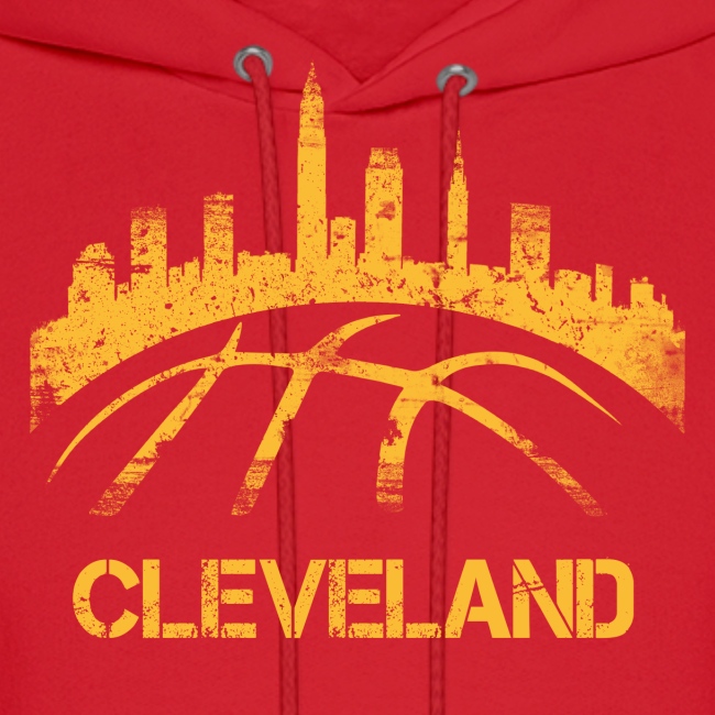 Cleveland Basketball Skyline