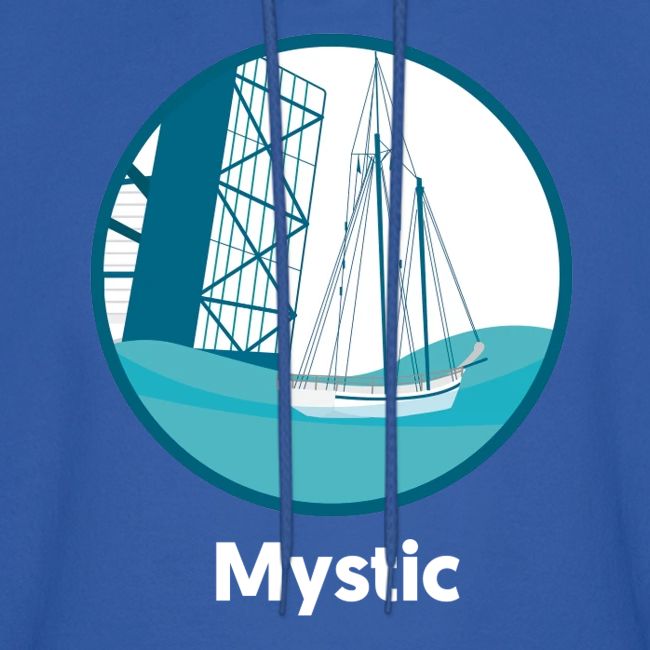 Mystic CT Drawbridge Men's Tri Tee Shirt