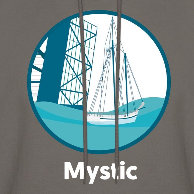 Mystic CT Drawbridge Men's Tri Tee Shirt
