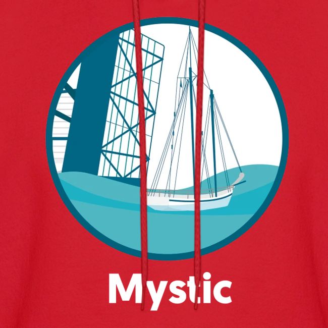 Mystic CT Drawbridge Men's Tri Tee Shirt